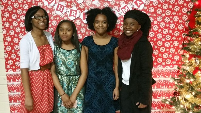 Left to Right: Lavonda Briggs (Wingate College) Ashaunti Sims (USC Columbia), Nehia Greene (Coastal Carolina), Amber Hadden (USC Aiken South Carolina)